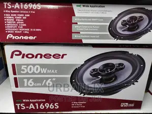 Pioneer 6 Inch Car Door Speakers 500 Watts