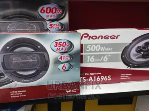 Sony and Pioneer 6 Inch Car Door Speakers