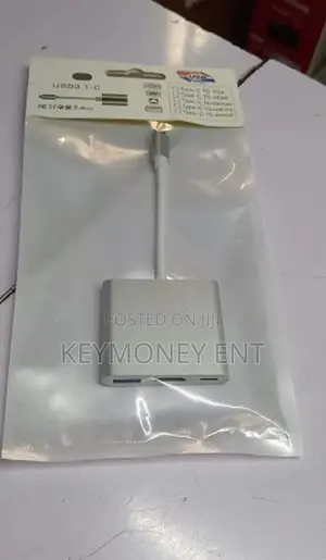 3 in 1 Type C Macbook Hdmi USB Adapter