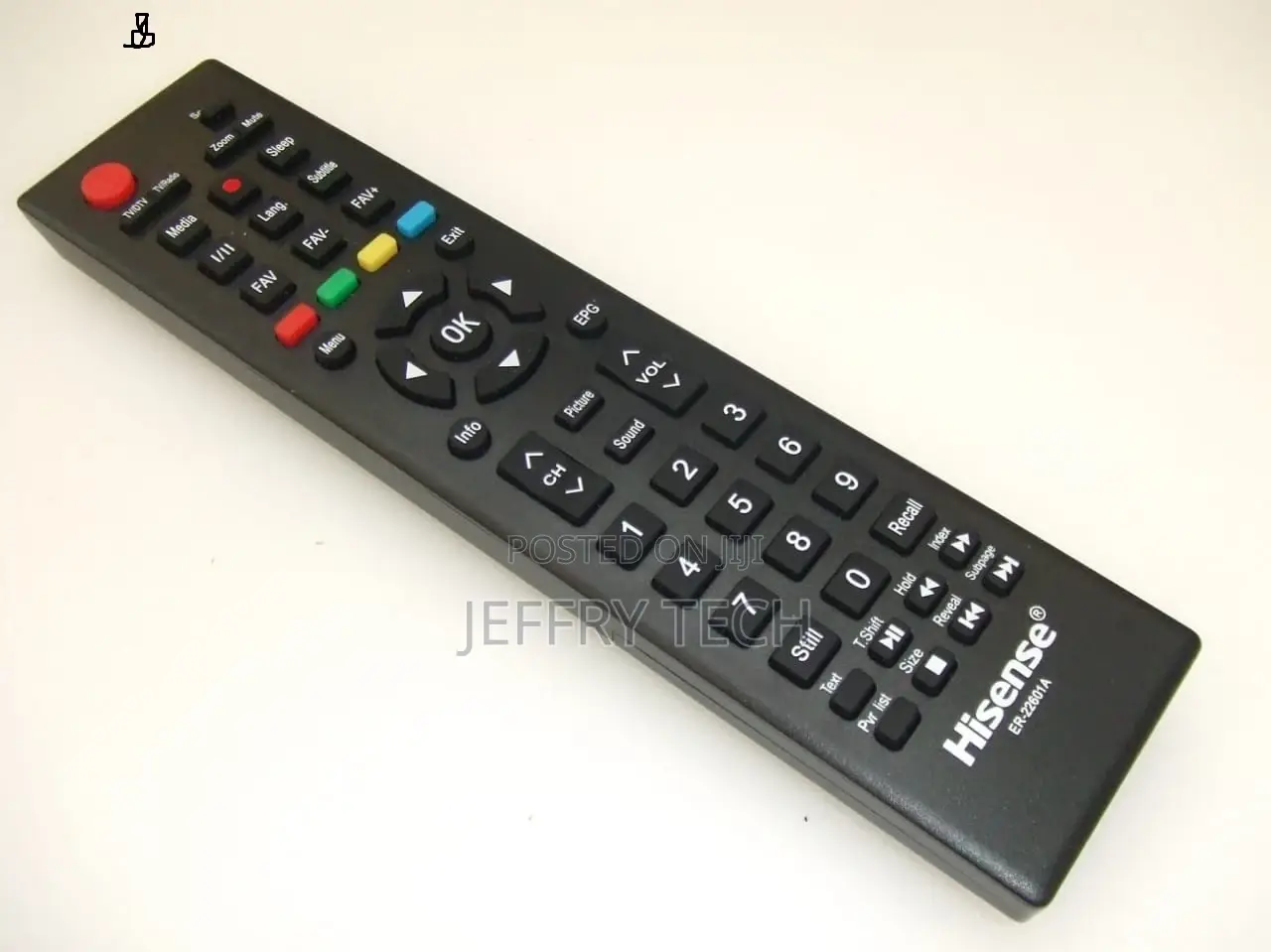 Digital Hisense Remote.