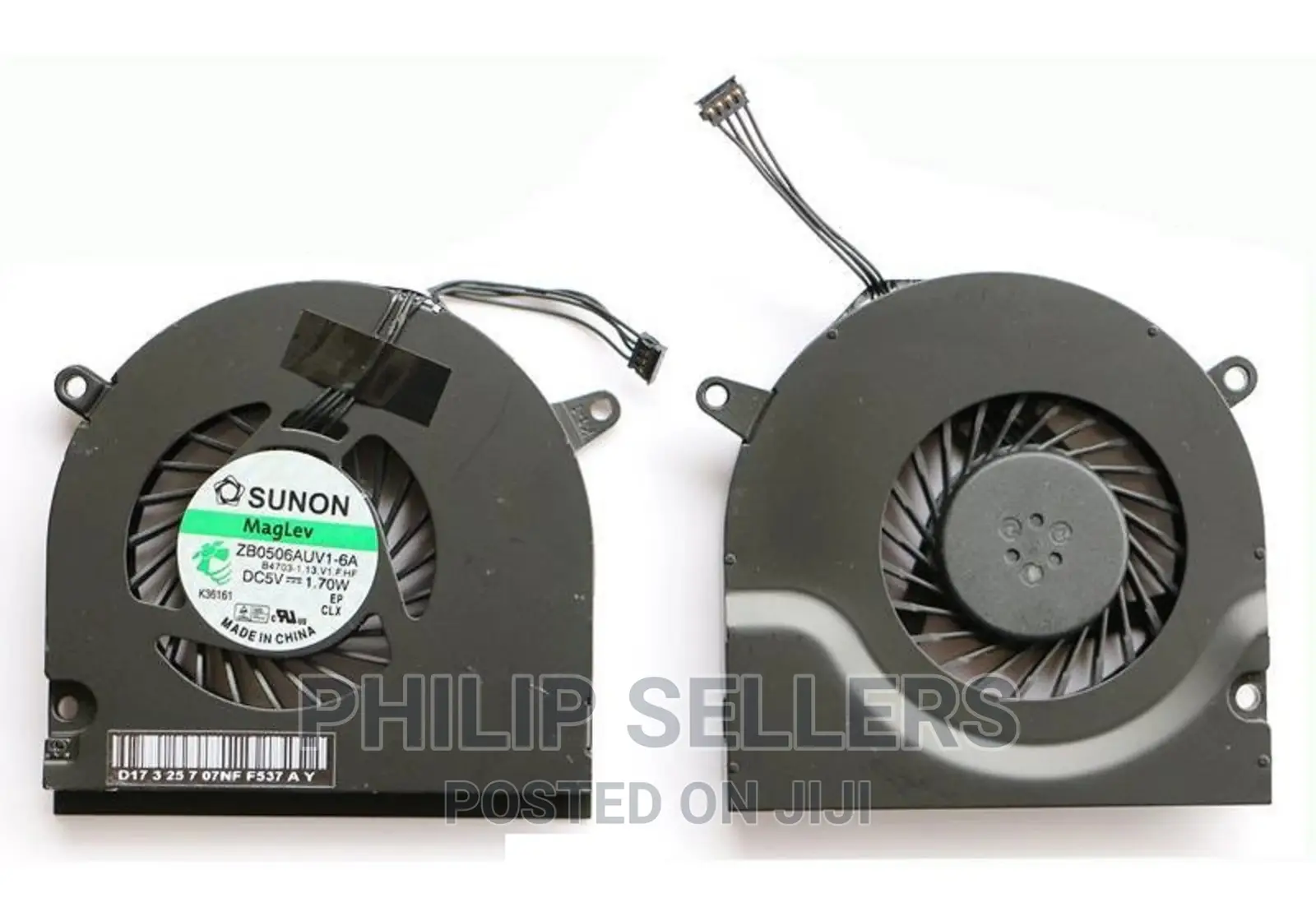 15" A1278 Left+Right Side CPU Cooling Fan 2009 2010 2011 For