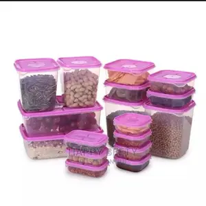 17 Pieces Food Storage Tins