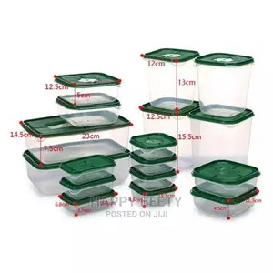 17 Pieces Food Storage Tins