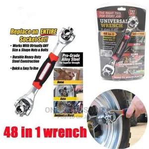 Stainless Steel Universal Socket Wrench