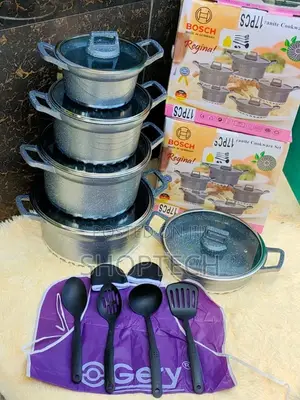 Original 19 Pieces Bosch Nonstick Cookware.