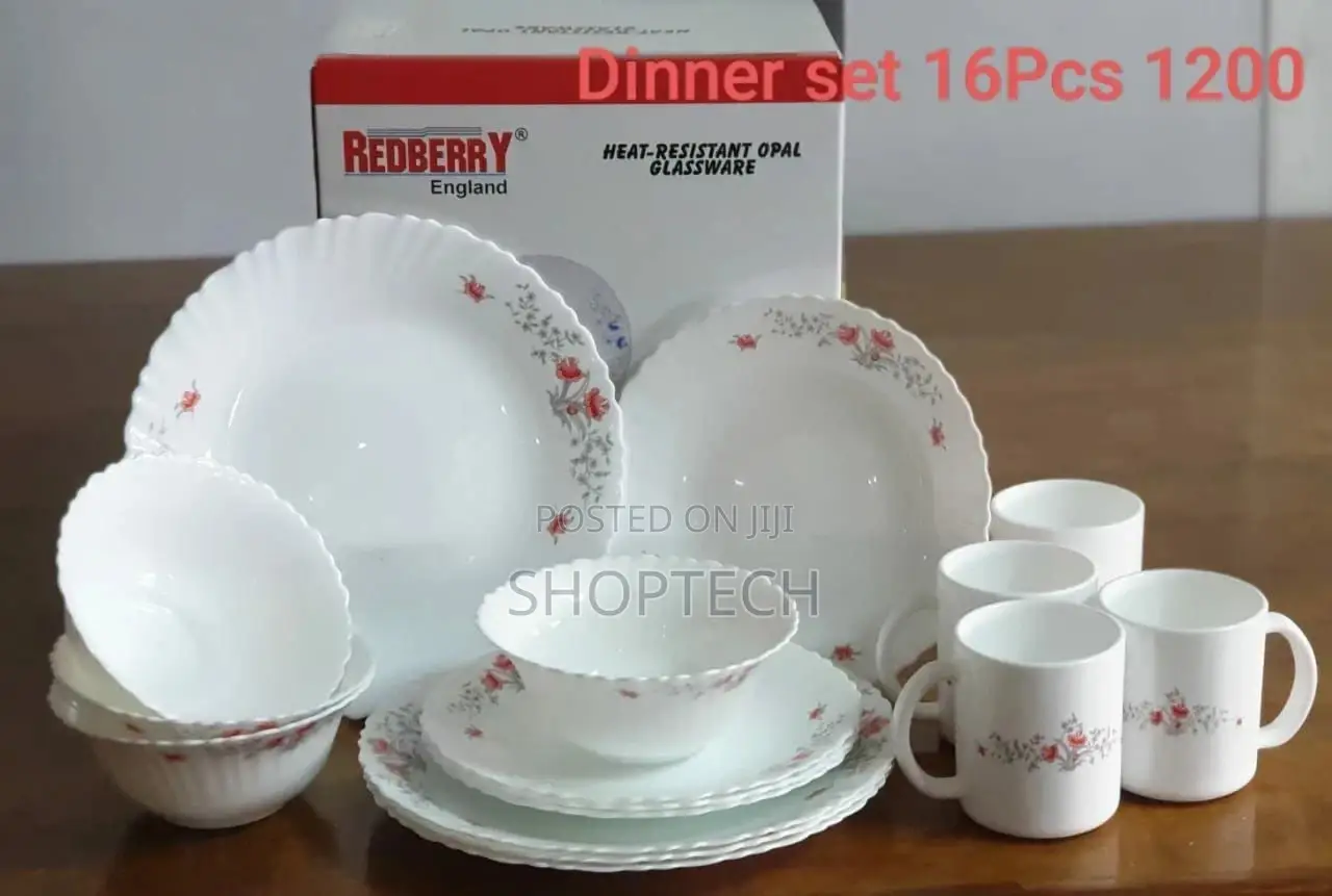 16 Pieces Redberry Dinner Set.