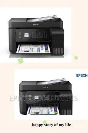 L5190 Ecotank Centered Epson Printer.