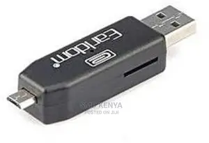 USB Male to Micro USB OTG Adapter With USB Hub and TF Memory