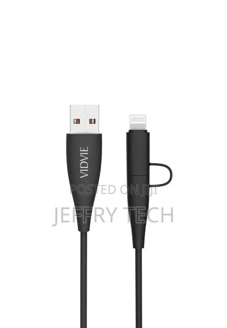 Vidvie CB415 2-In-1 Micro USB and Lightning