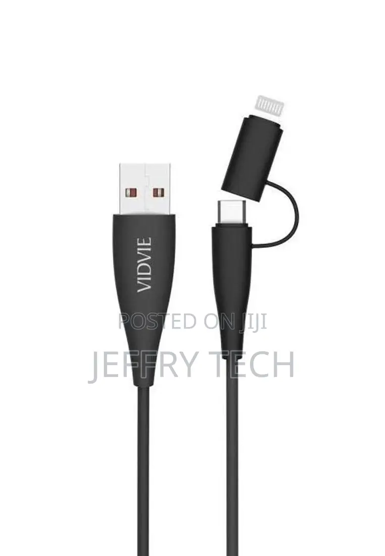 Vidvie CB415 2-In-1 Micro USB and Lightning