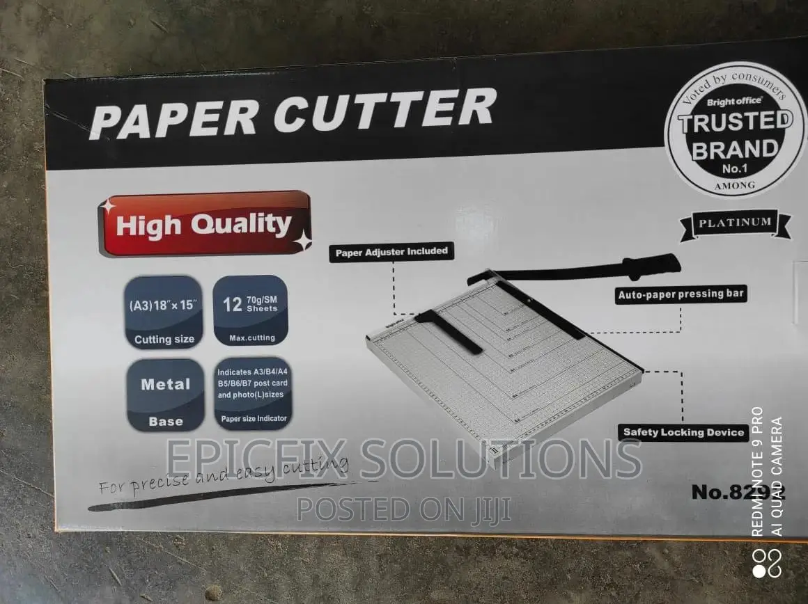 Supreme Service Quality Paper Cutter A3