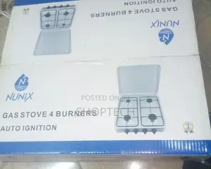 Nunix Four Burner Table Top Cooker.