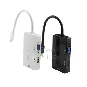 Mini Displayport DP to HDMI VGA DVI Converter Adapter Cable
