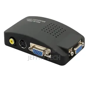 RCA/S-video to VGA Converter AV Video RCA Composite S-Video