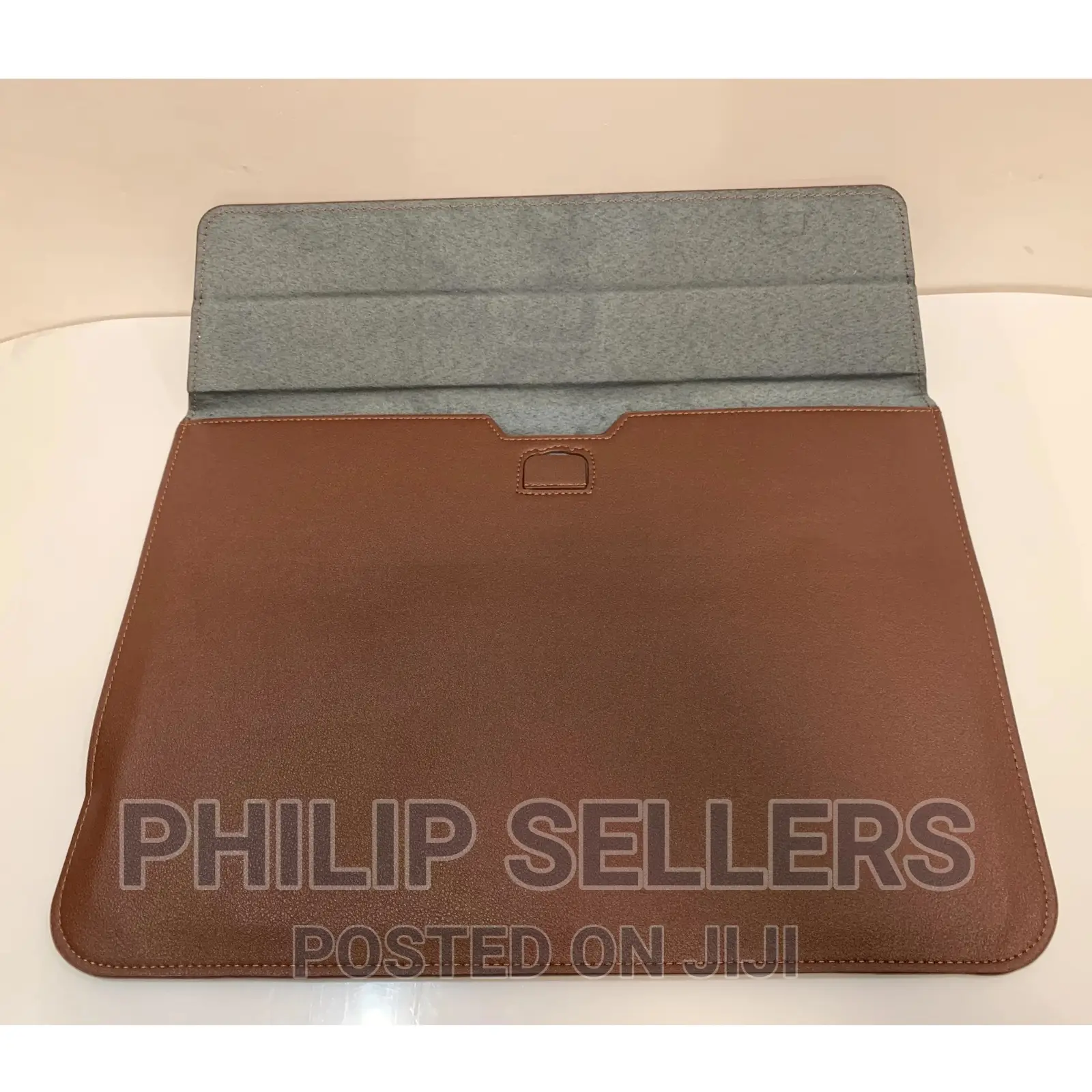 Leather Laptop Bag Sleeve Stand Case Cover
