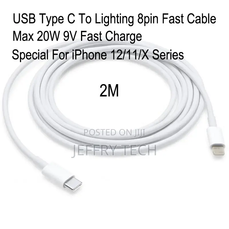Apple iPhone 12 USB Type-C to Lightning Cable