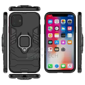 Phone Case Cover With Ring Magnet Holder for iPhone 11