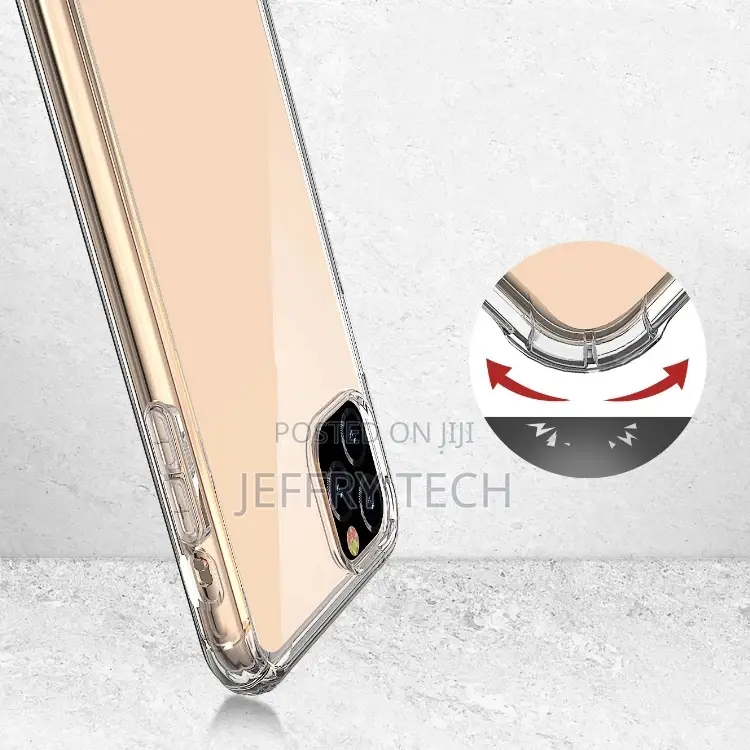 Soft TPU Transparent Cell Mobile Phone Case TECNO