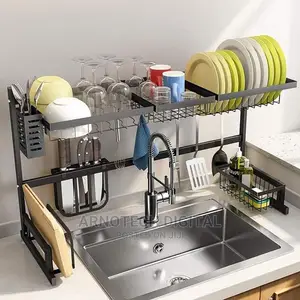 Over the Sink Drainer Organizer
