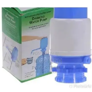 White And Blue Manual Water Dispenser