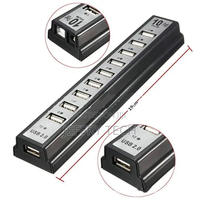 10 Ports 2.0 Usb Port Hub
