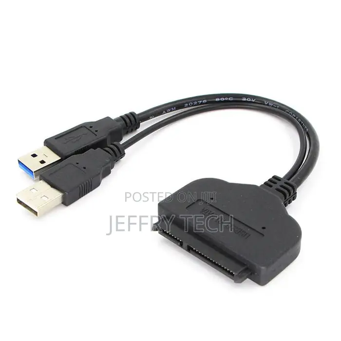 Hard Disk Drive Data USB 3.0 to Sata Adapter Cable for SSD