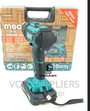 Meakida 10mm Powerful 21V Cordless Drill With Drill Bits