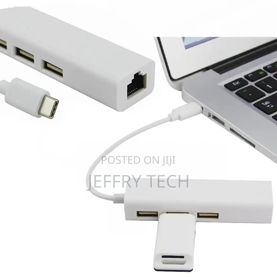 USB Type C Splitter Adapter for Macbook Smartphone