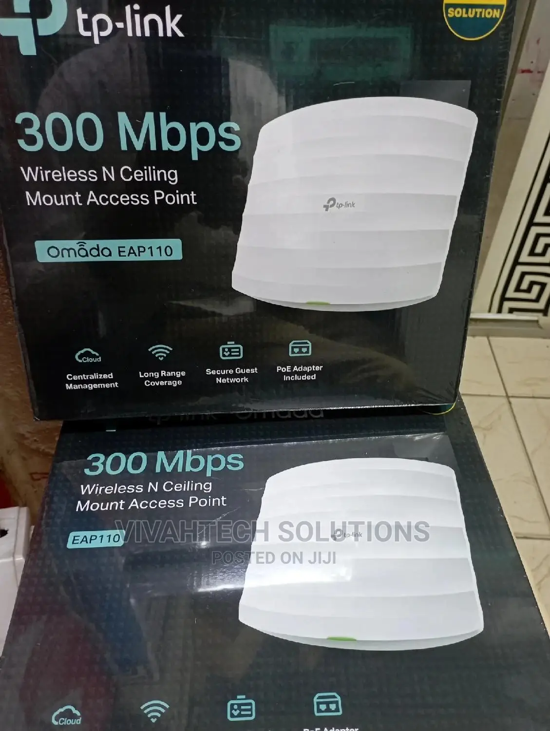 TP-LINK Omada N Wireless Ceiling Mount EAP110 Access Point 4