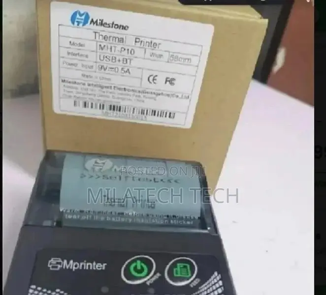 Smallest Printer Handheld Mobile Printer Milestone 58mm