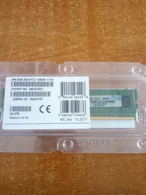 HP 8GB Dual Rank X8 PC3L-10600E / 12800E Server RAM