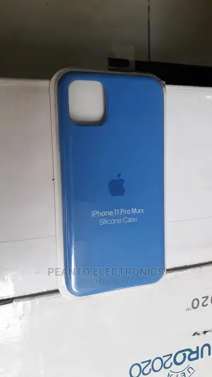 Silicone Case Blue - Silicone Case for iPhone 11 Pro, B