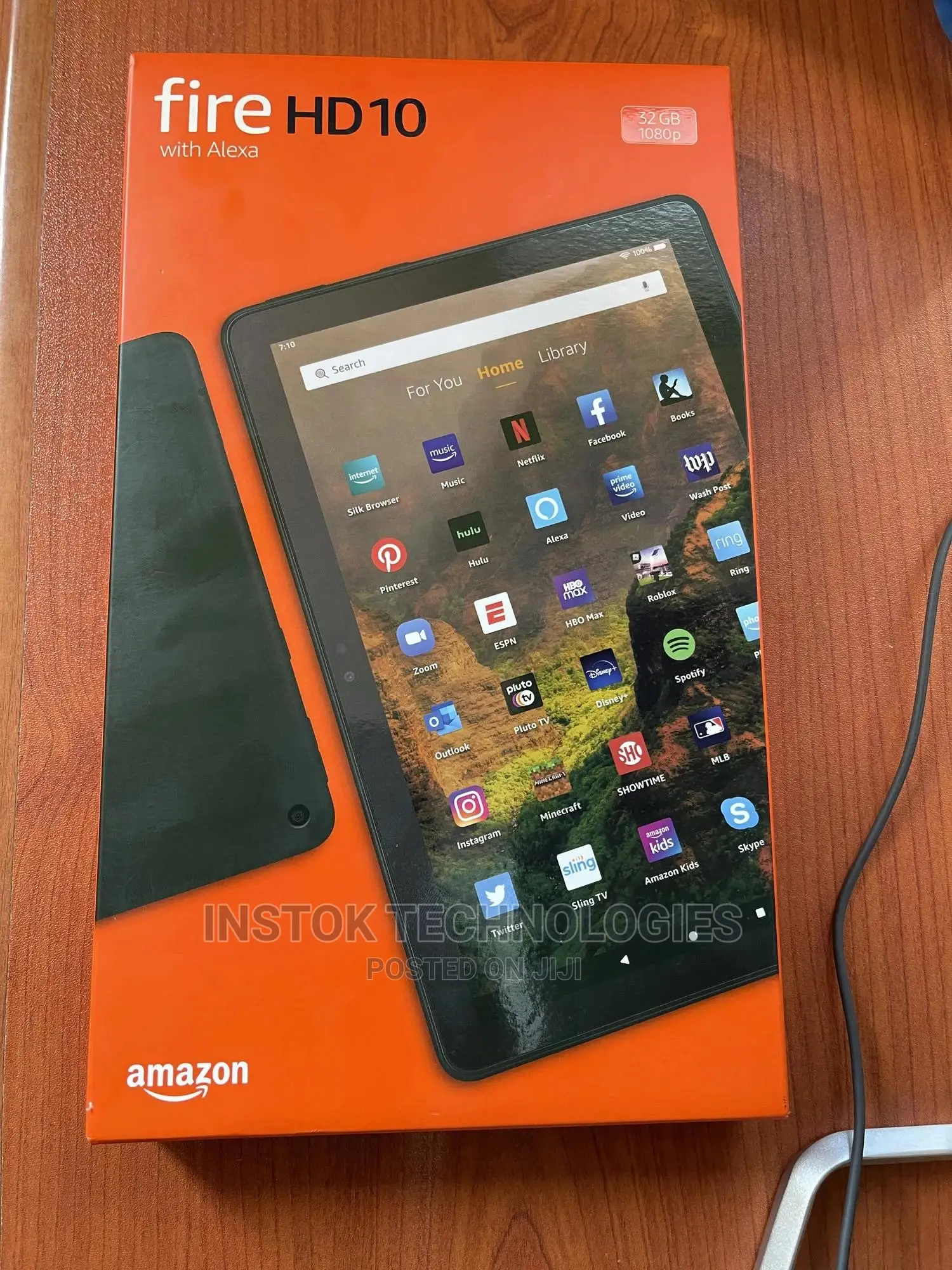 New Amazon Fire HD 10 32 GB Black