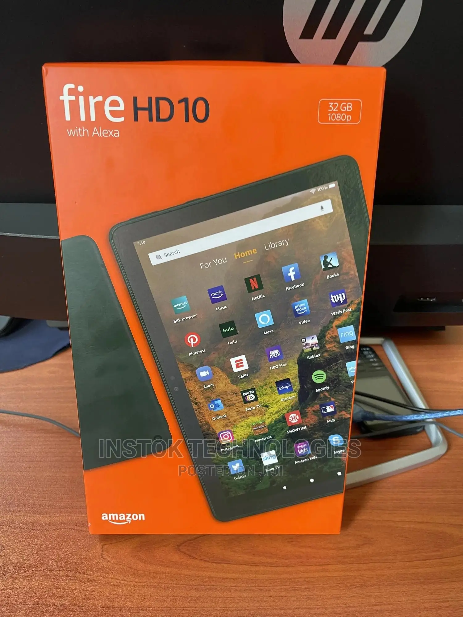 New Amazon Fire HD 10 32 GB Black