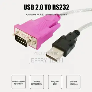 DB9 Serial Port Adapter Cable Drivers - M/M For Windows 10
