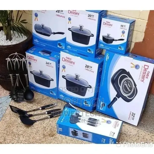23 Pieces Dessini Cookware.