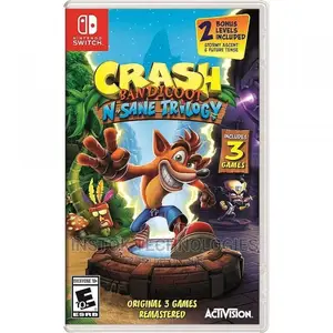 Crash Bandicoot N. Sane Trilogy Standard Edition - Nintendo