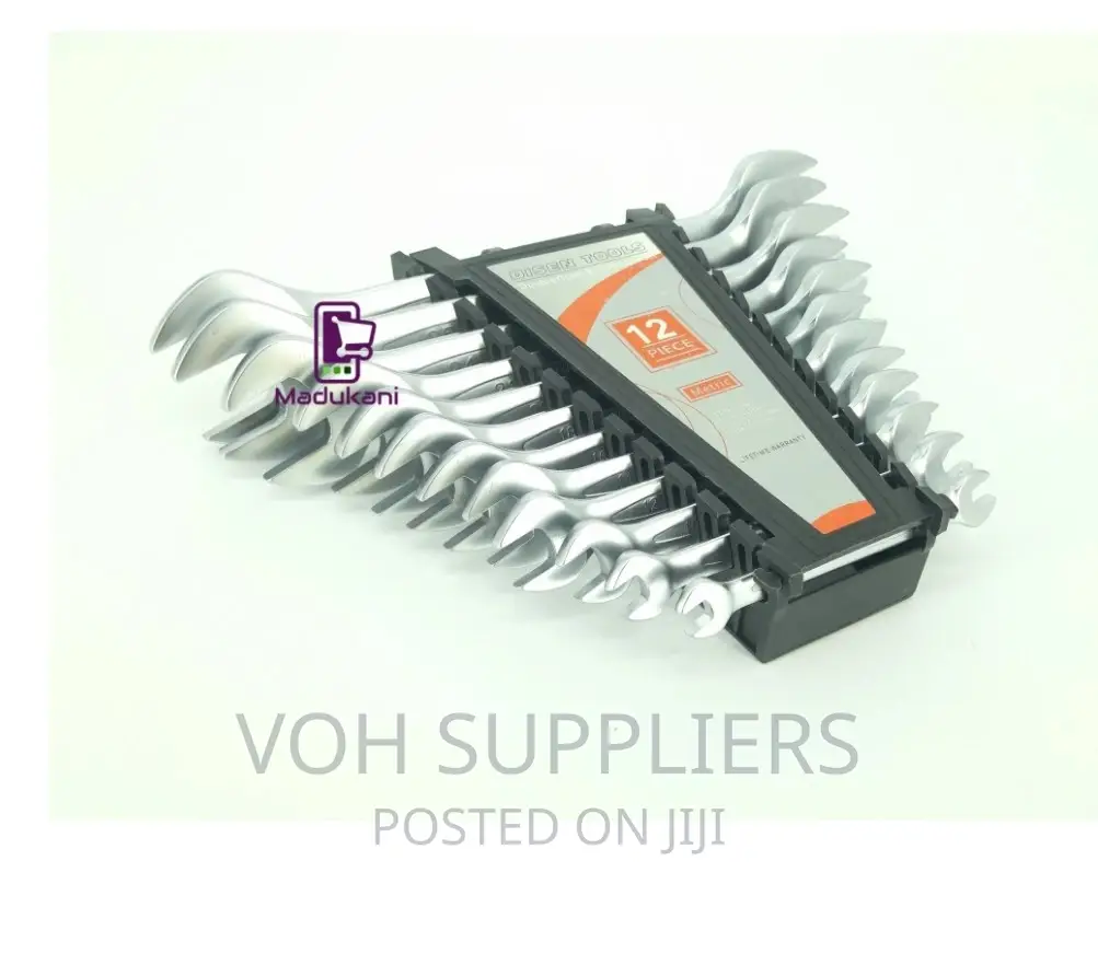 12PCS Double Fixed Spanner Wrench Set