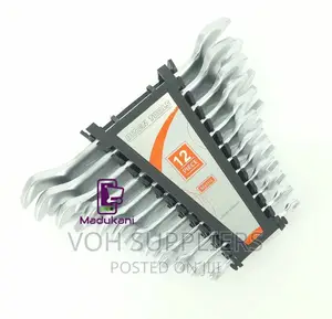 12PCS Double Fixed Spanner Wrench Set