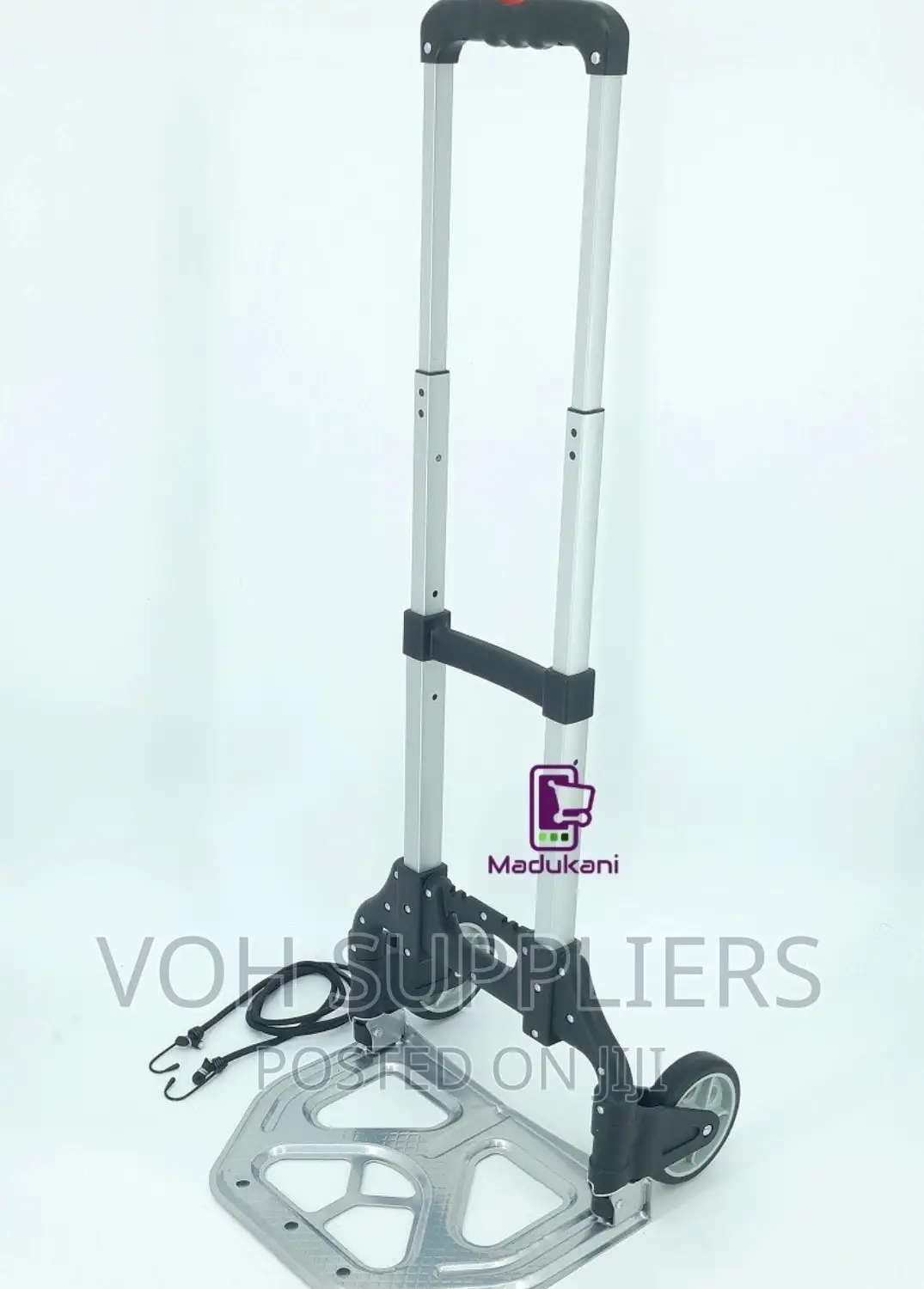 2-Wheel Lightweight Flat Folding Hand Trolley