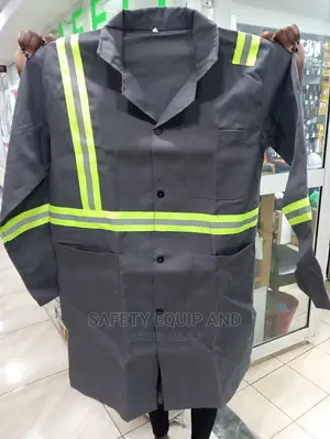 Grey Reflective Dust Coats