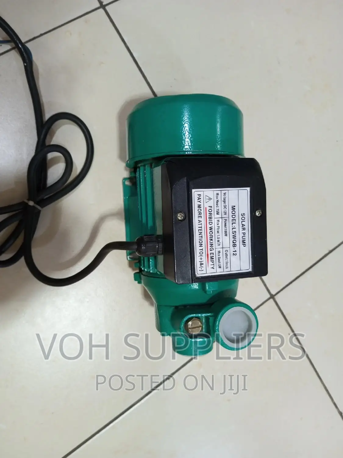 25m/12v Solar Surface Pump