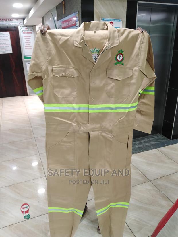 Beige Overalls-Reflective-Giid Quality - thumbnail 2