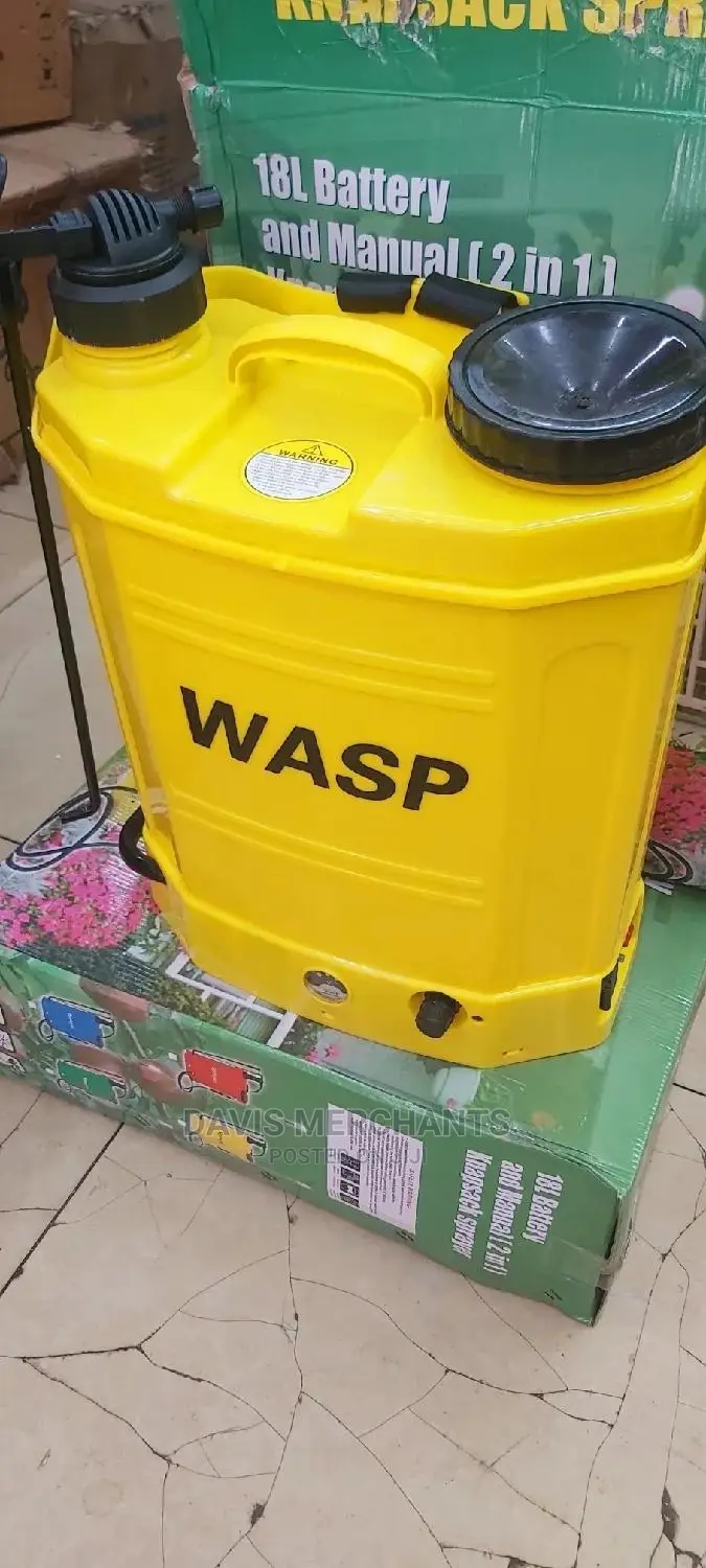 Knapsack Sprayer Battery Powered and Manual Function 18L