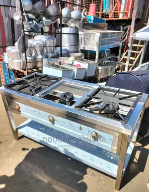 Gas Cooker Made of Stainless Steel Sheet