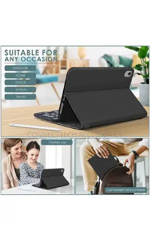 iPad Mini 6th Gen Leather Keyboard Case 2021 8.3 Inch