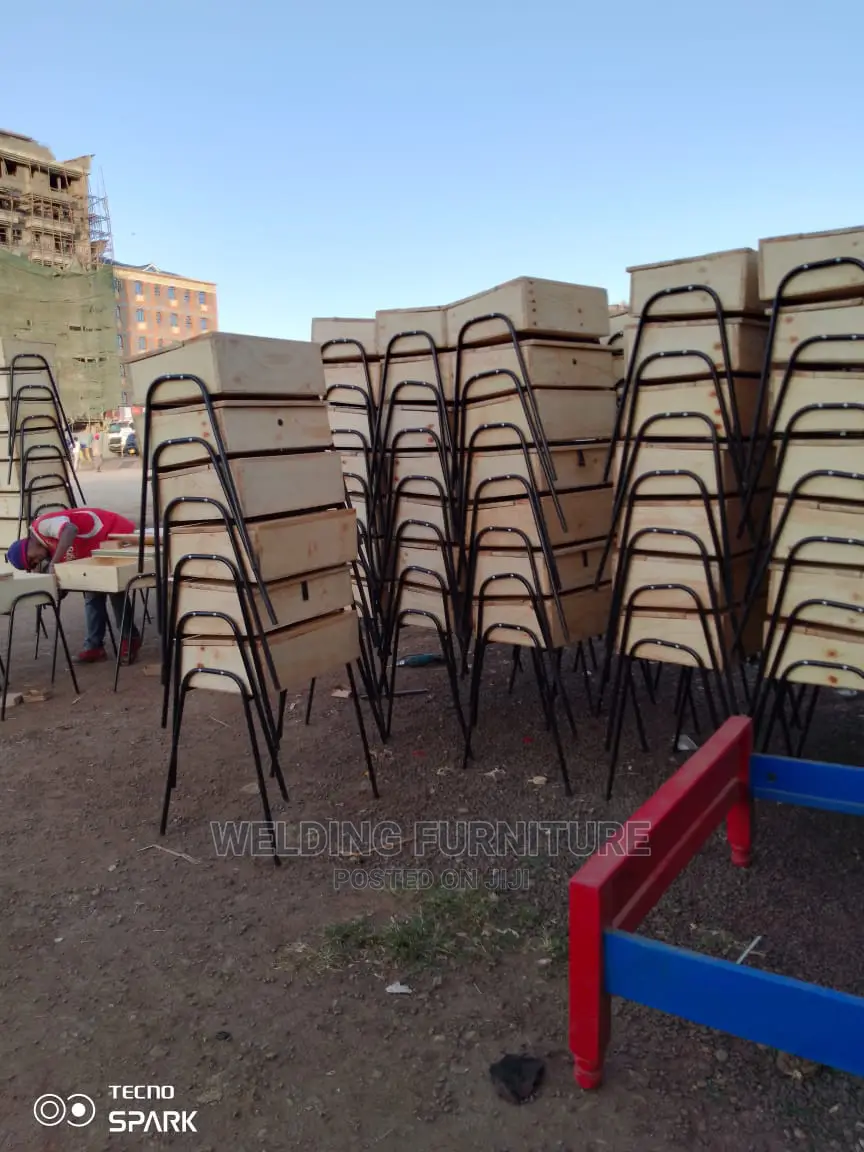 Lockers and Chairs