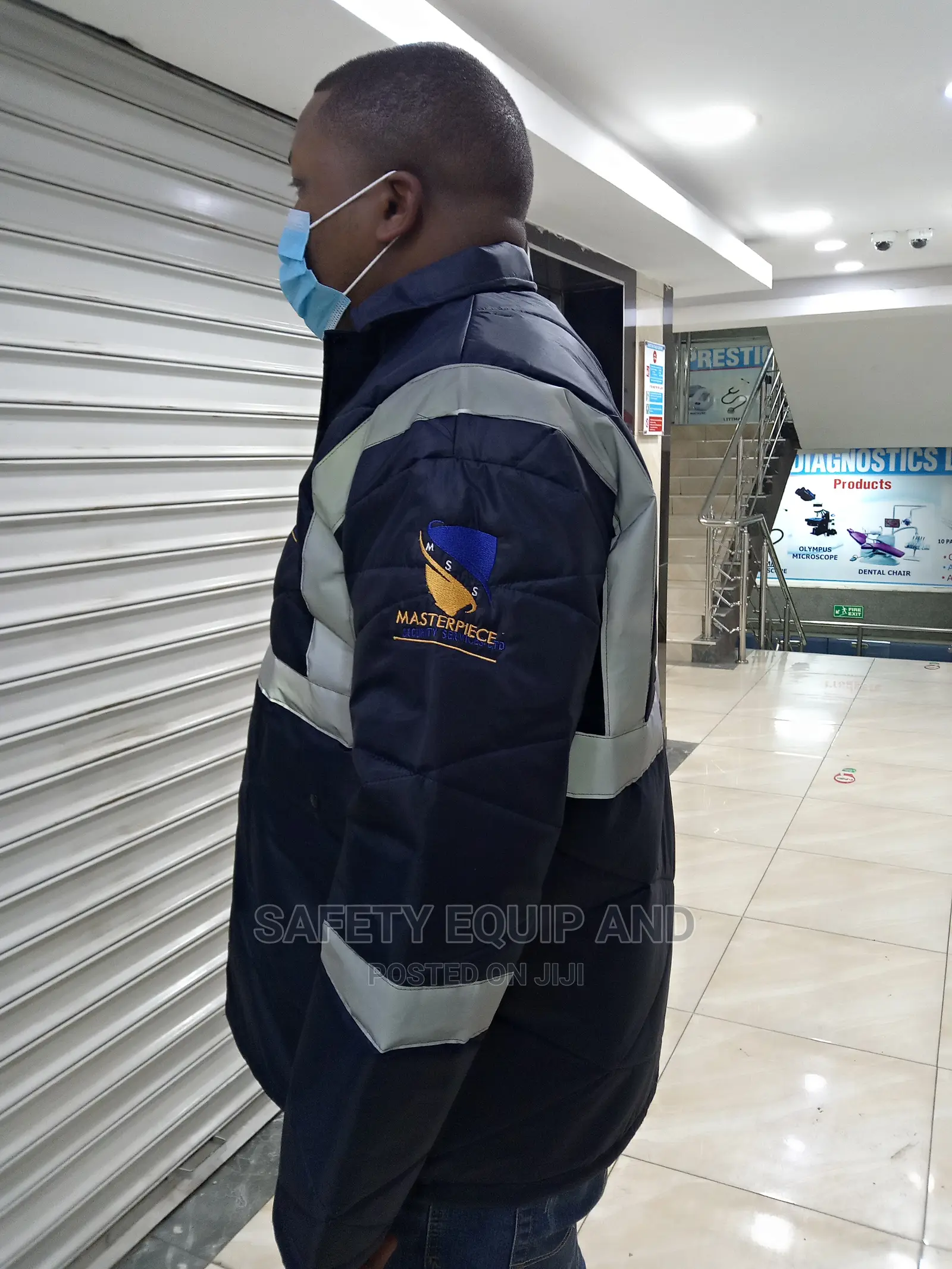 Security Heavy Reflective Jacket