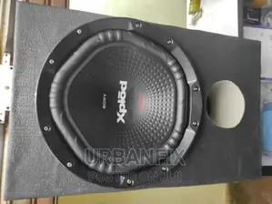 Brand New 1800watts Sony X-Plode Subwoofer With Cabinet