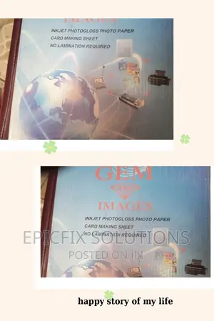 Tm• Tmgems Images Photopaperd Laminates
